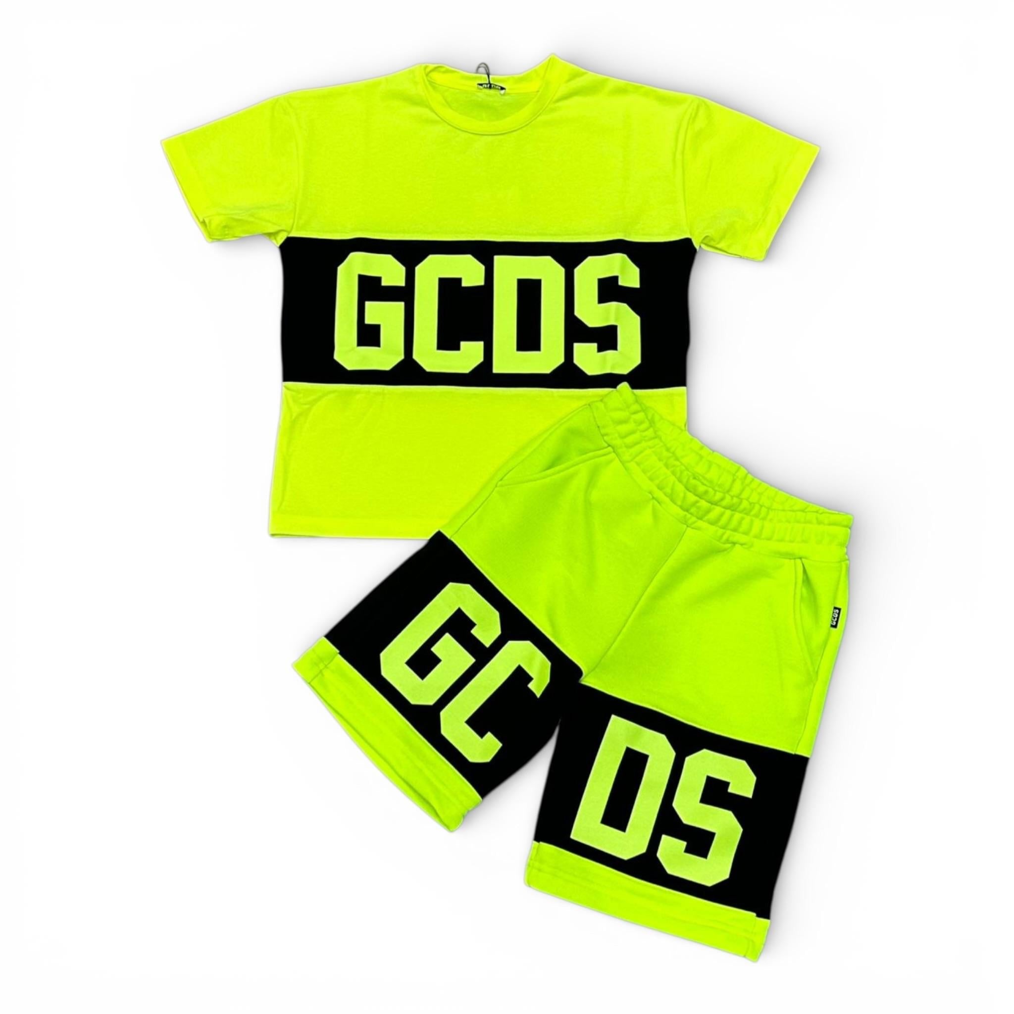 COMPLETO UNISEX GIALLO FLUO