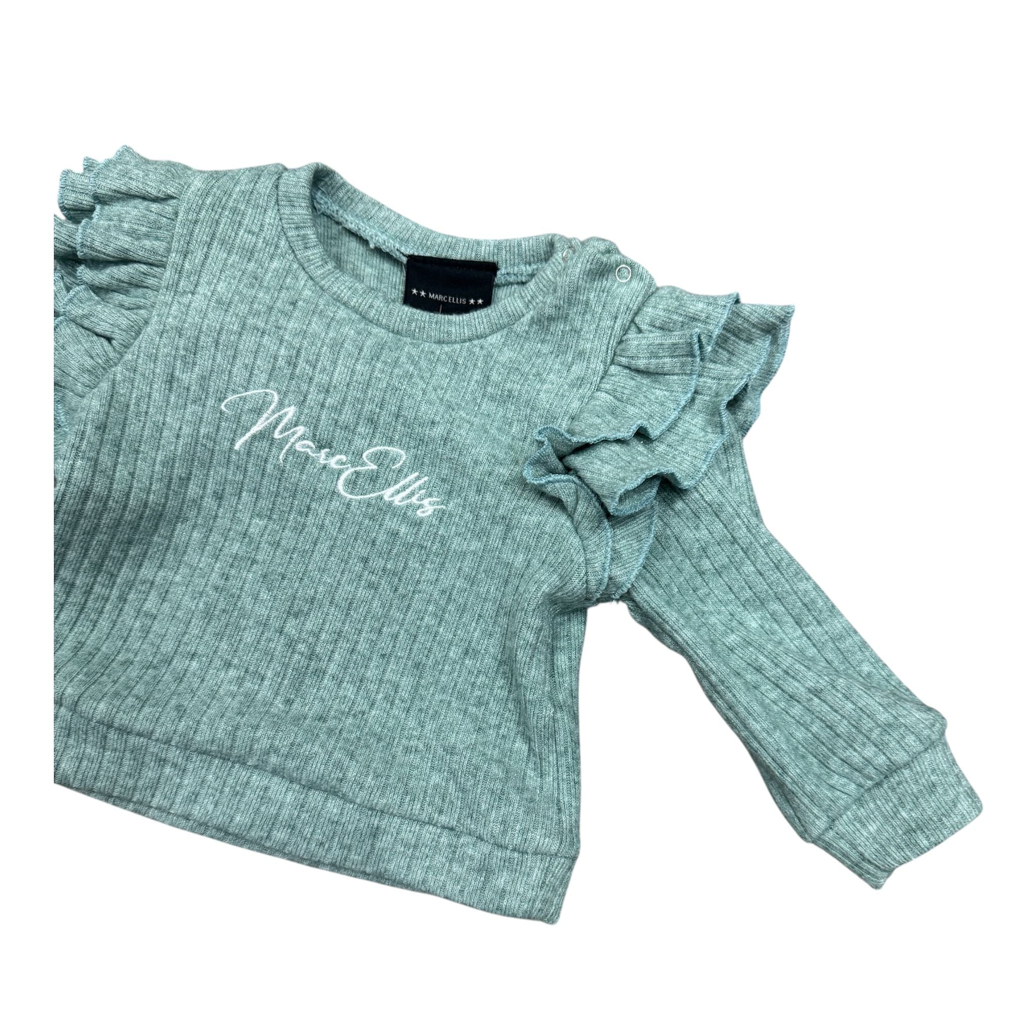 COORDINATO BAMBINA MARC ELLIS TURCHESE