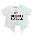 T-SHIRT NODO BAMBINA BIANCA