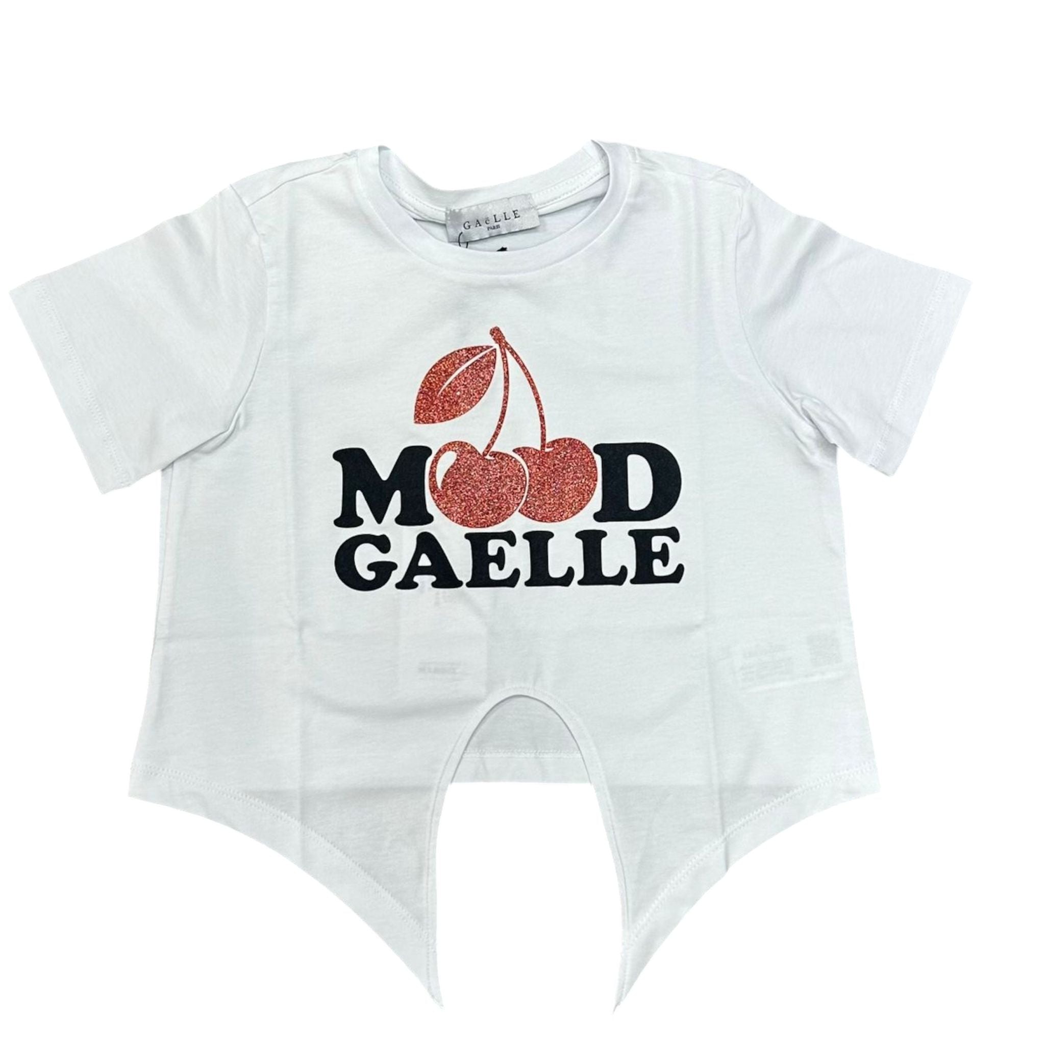 T-SHIRT NODO BAMBINA BIANCA