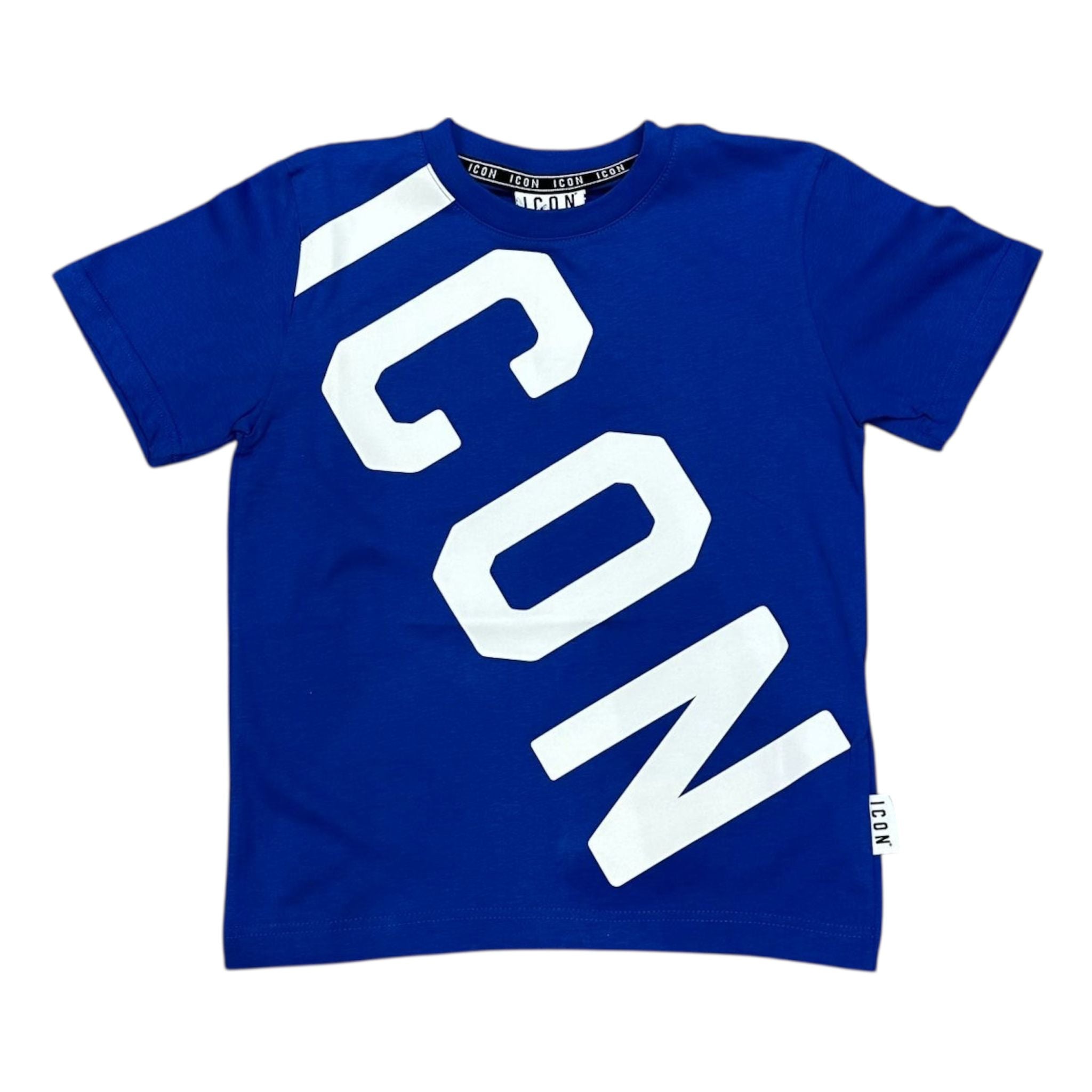 T-SHIRT BAMBINO BLU