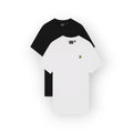 T-SHIRT 2 PACK  BAMBINO NERA BIANCA