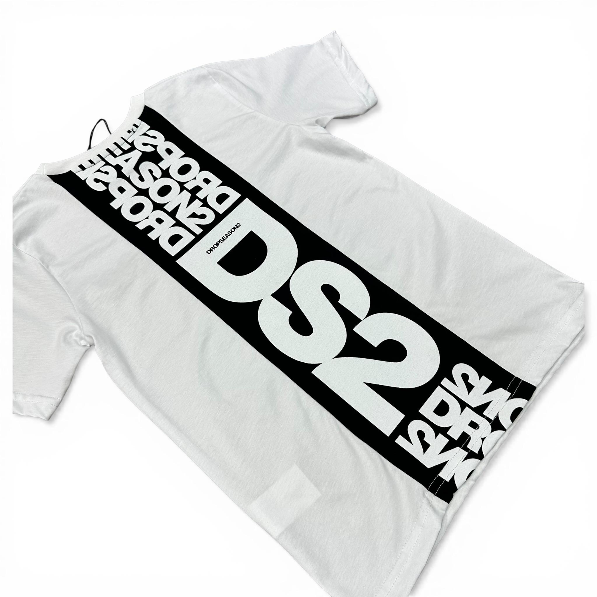 T-SHIRT LOGO BAMBINO BIANCA