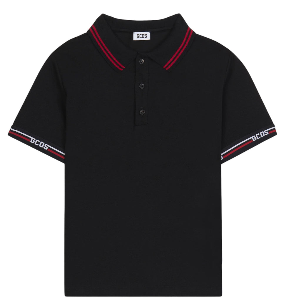 POLO BAMBINO CON PROFILI LOGATI