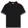 POLO BAMBINO CON PROFILI LOGATI