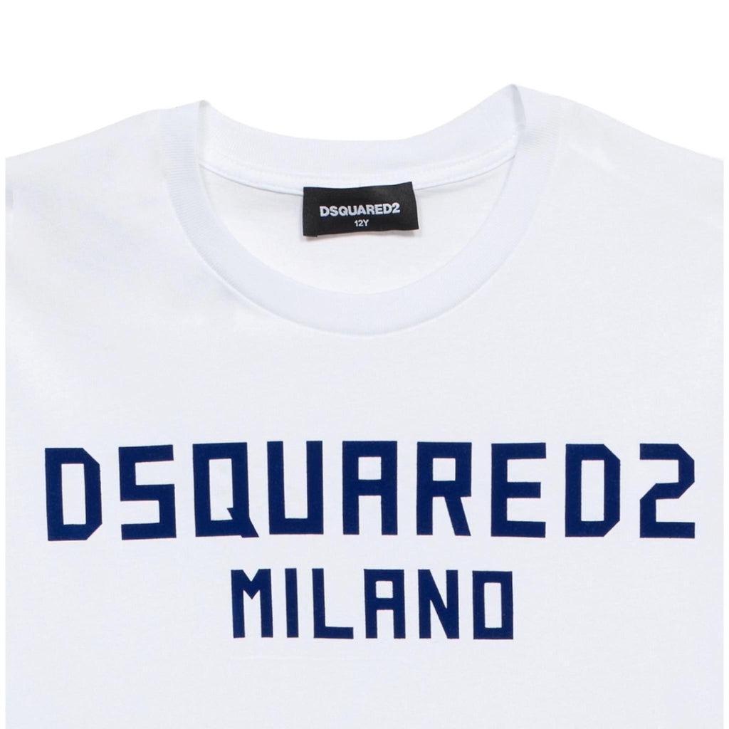 T-SHIRT BAMBINO BIANCA