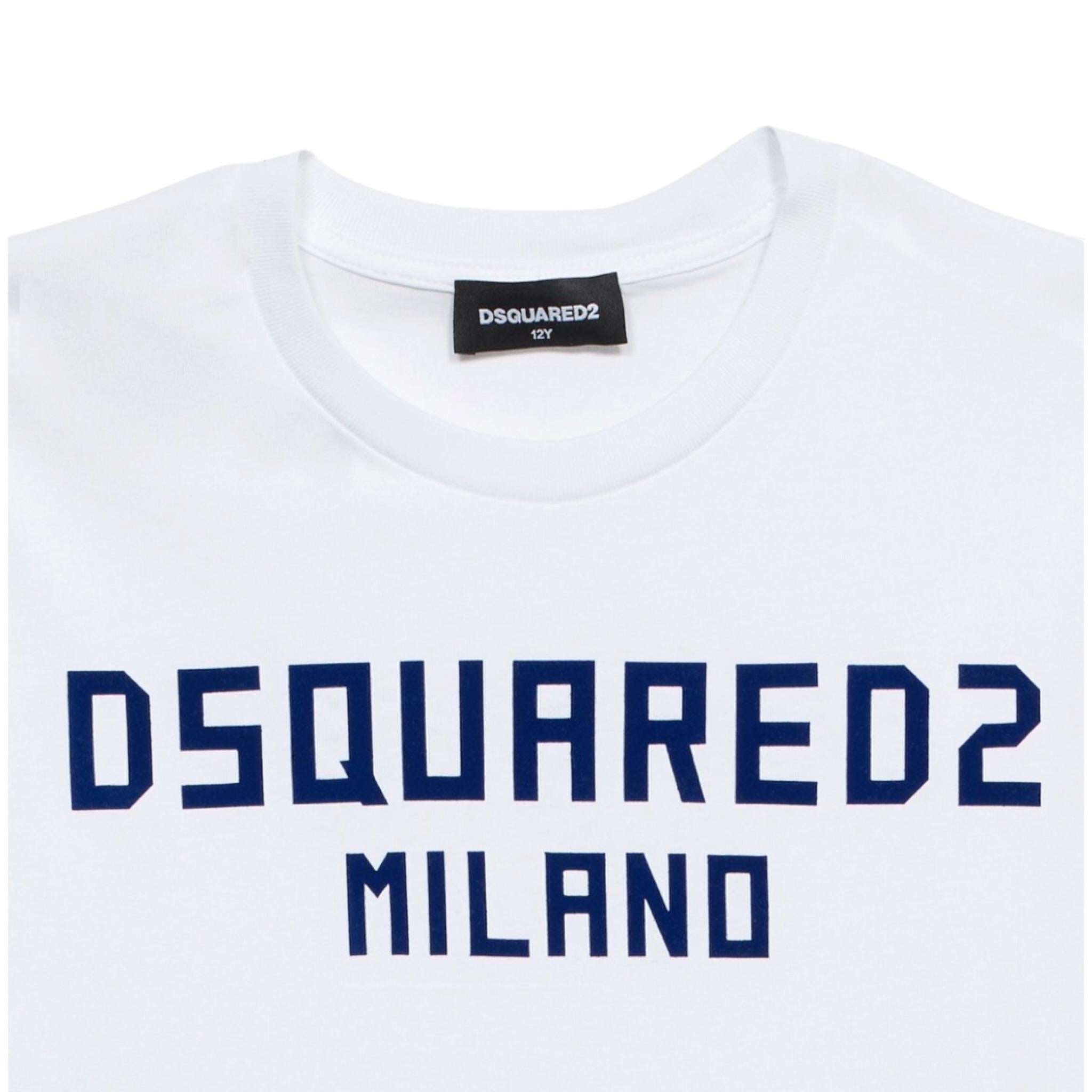 T-SHIRT BAMBINO BIANCA