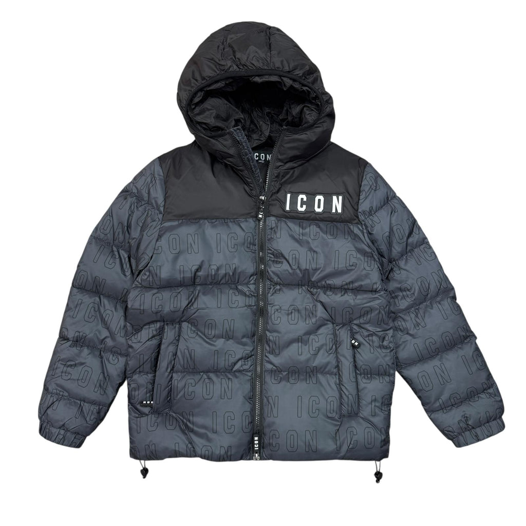 PIUMINO BAMBINO ICON NERO