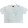 T-SHIRT BIANCA CON ACCESSORIO