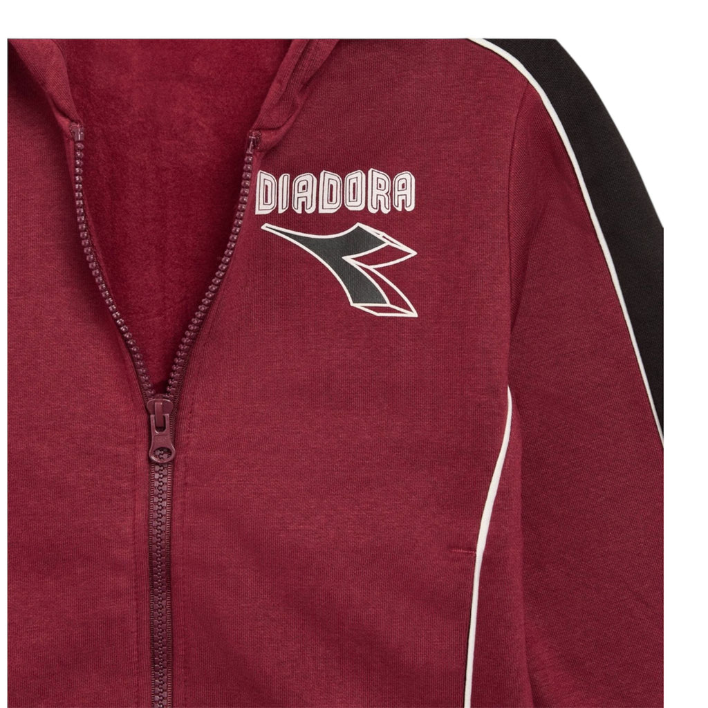 TUTA DIADORA BAMBINO BORDEAUX