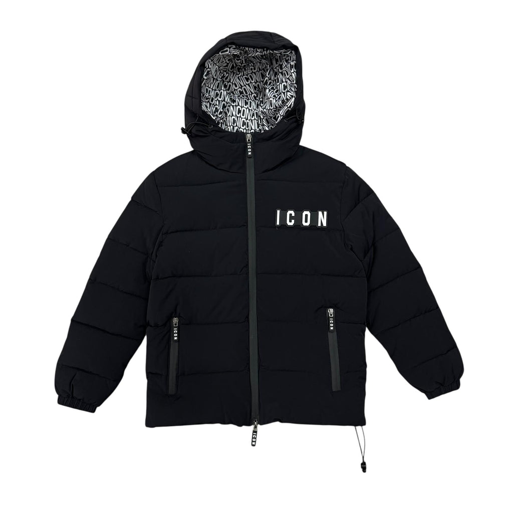 PIUMINO BAMBINO ICON NERO
