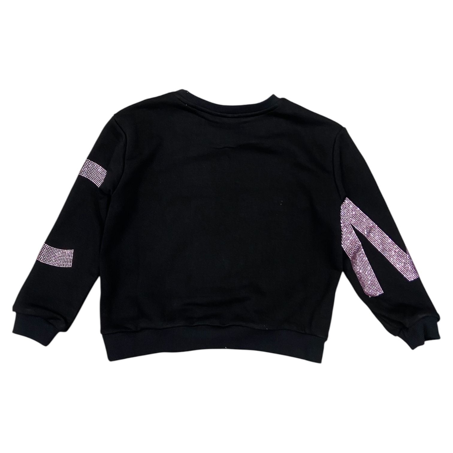 FELPA GIROCOLLO BAMBINA  MARC ELLIS NERA