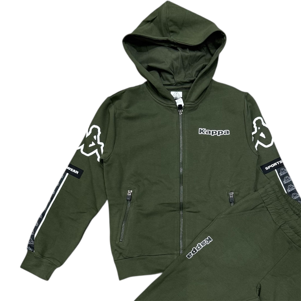 TUTA COMPLETA BAMBINO KAPPA VERDE