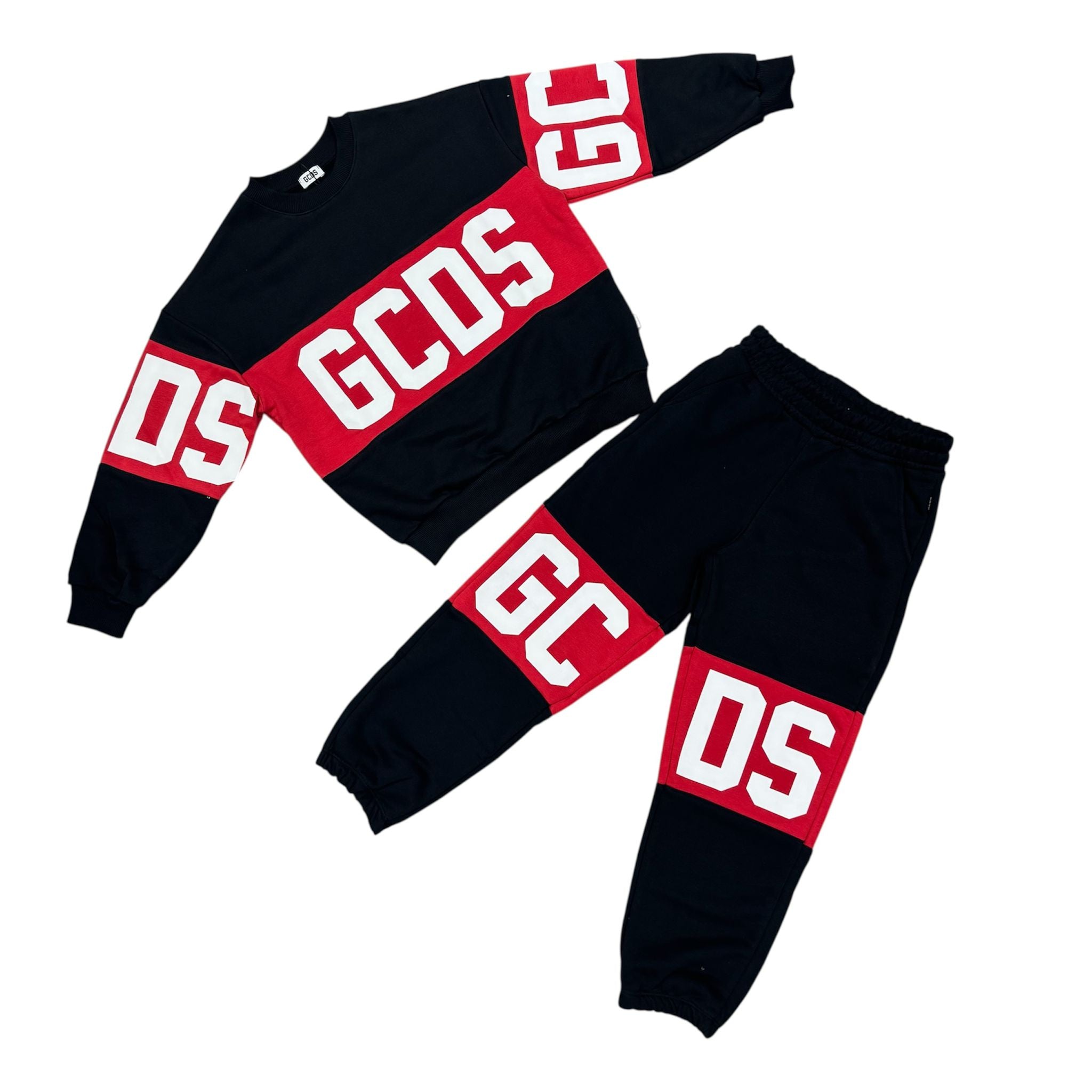 TUTA UNISEX  CON BANDA ROSSA