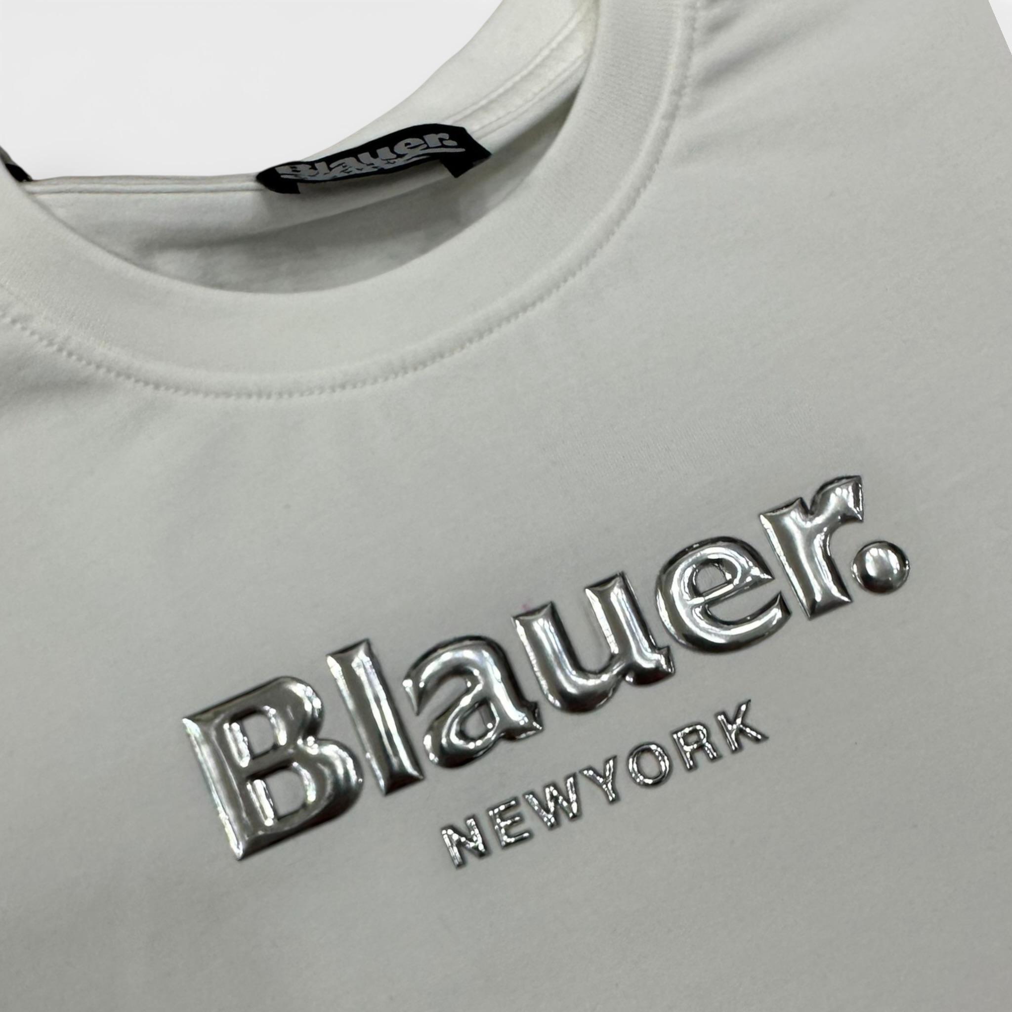 T-SHIRT IN COTONE BAMBINA BIANCA