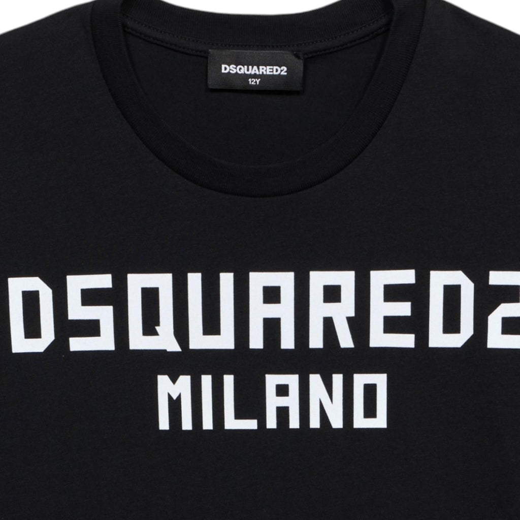 T-SHIRT BAMBINO NERA