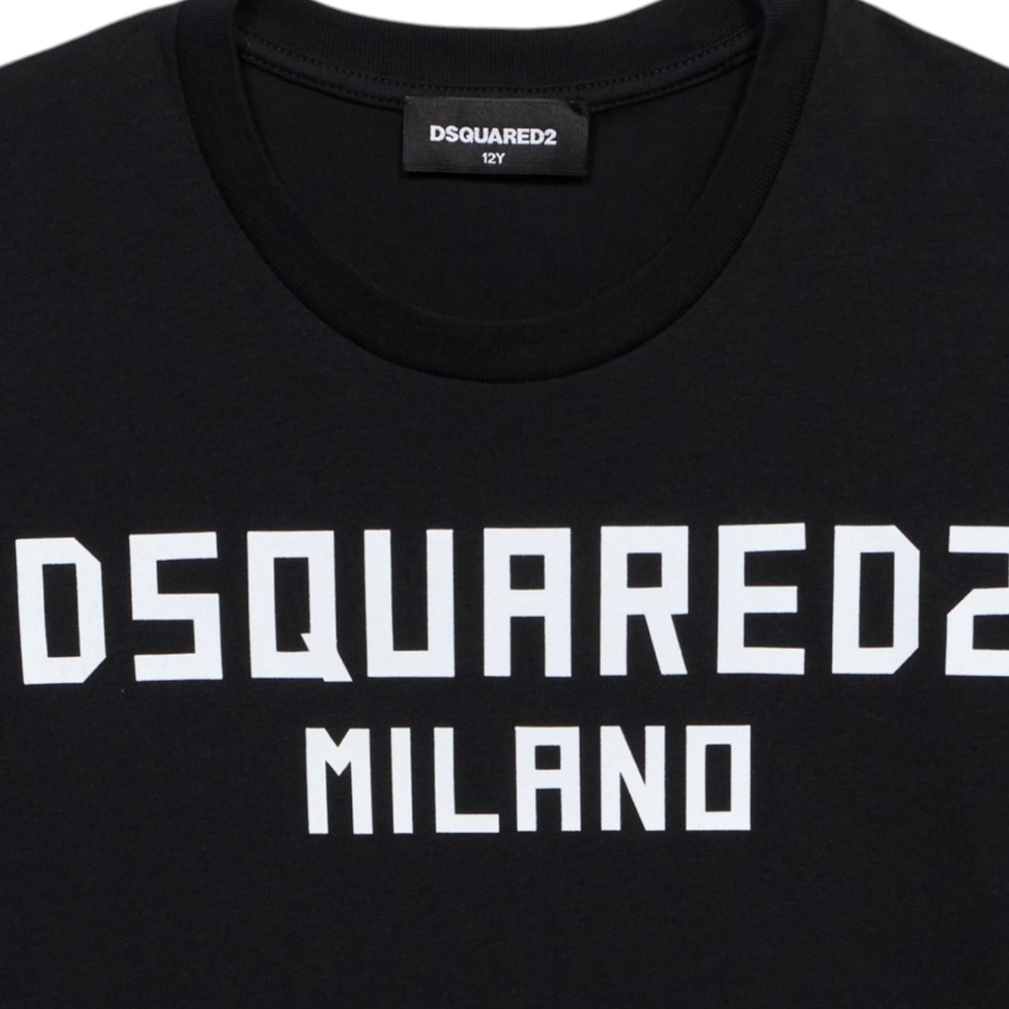 T-SHIRT BAMBINO NERA