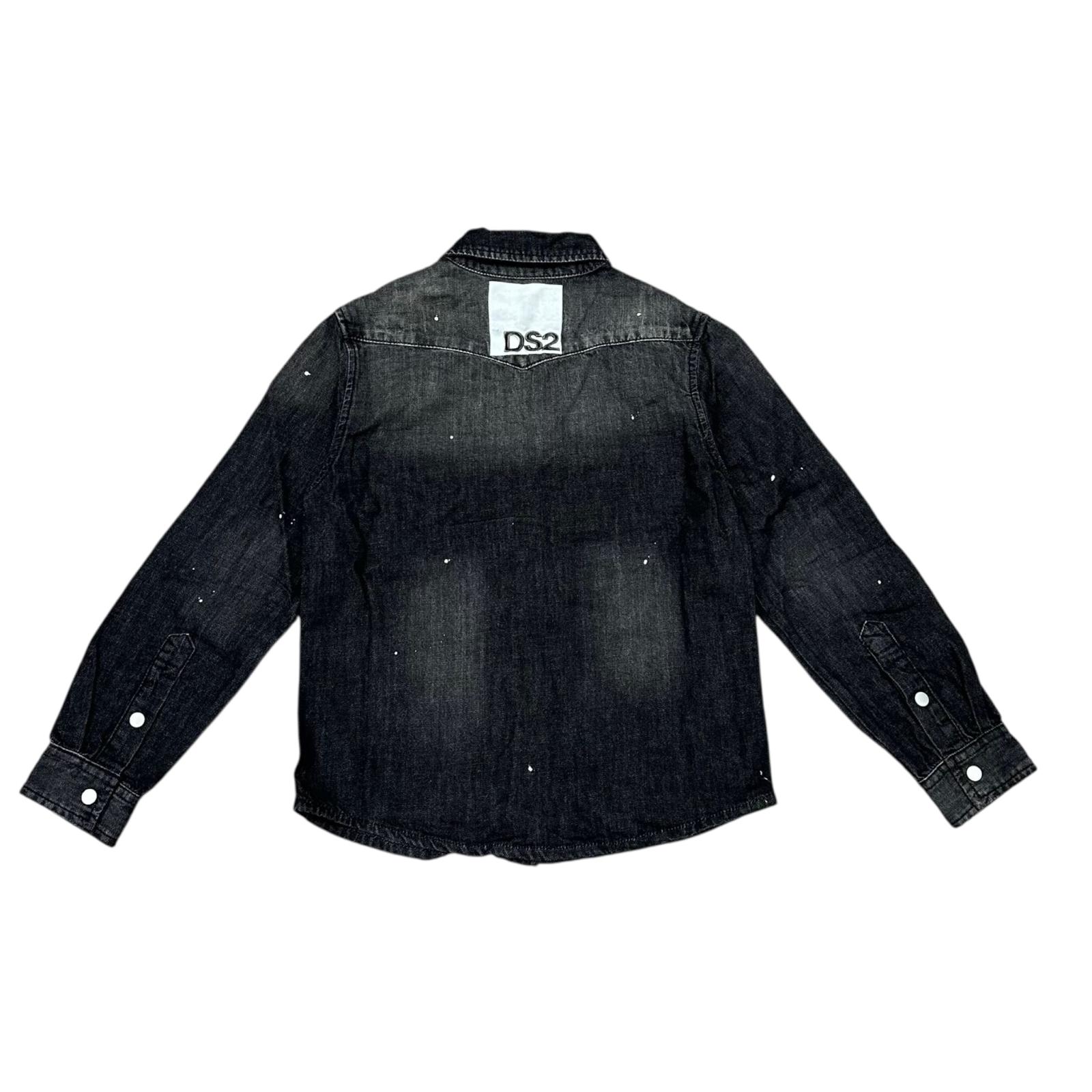 CAMICIA DEMIN BAMBINO DROP SEASON2 NERA