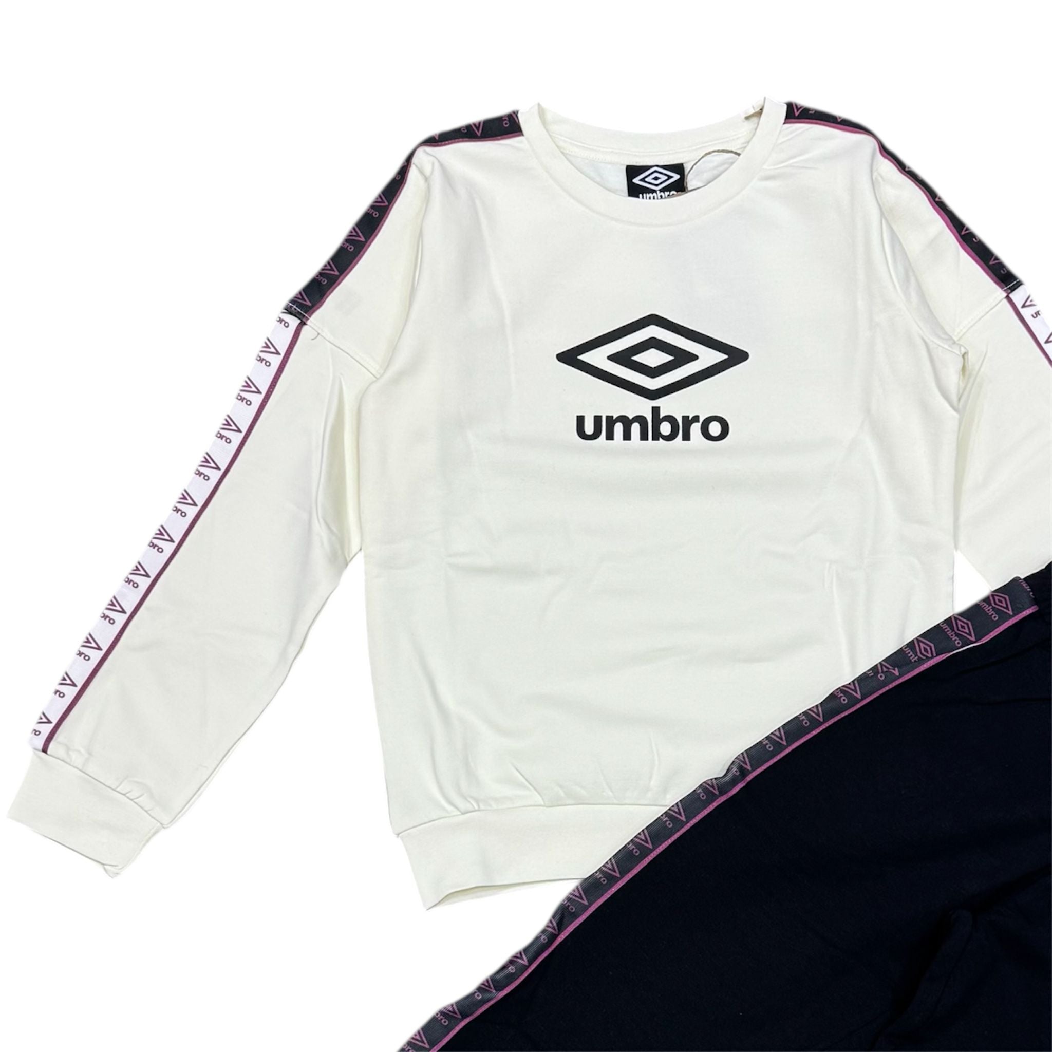 TUTA COMPLETA BAMBINA UMBRO PANNA