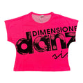 T-SHIRT DIMENSIONE DANZA BAMBINA FLUO