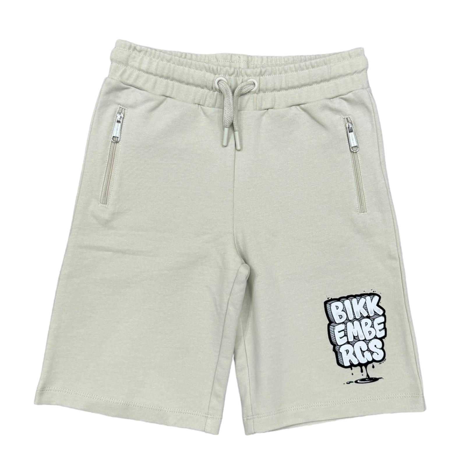 BIKKEMBERGS SHORT BAMBINO BEIGE