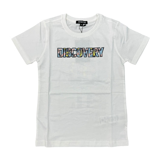 NEVER TOO T-SHIRT BAMBINO CON STAMPA