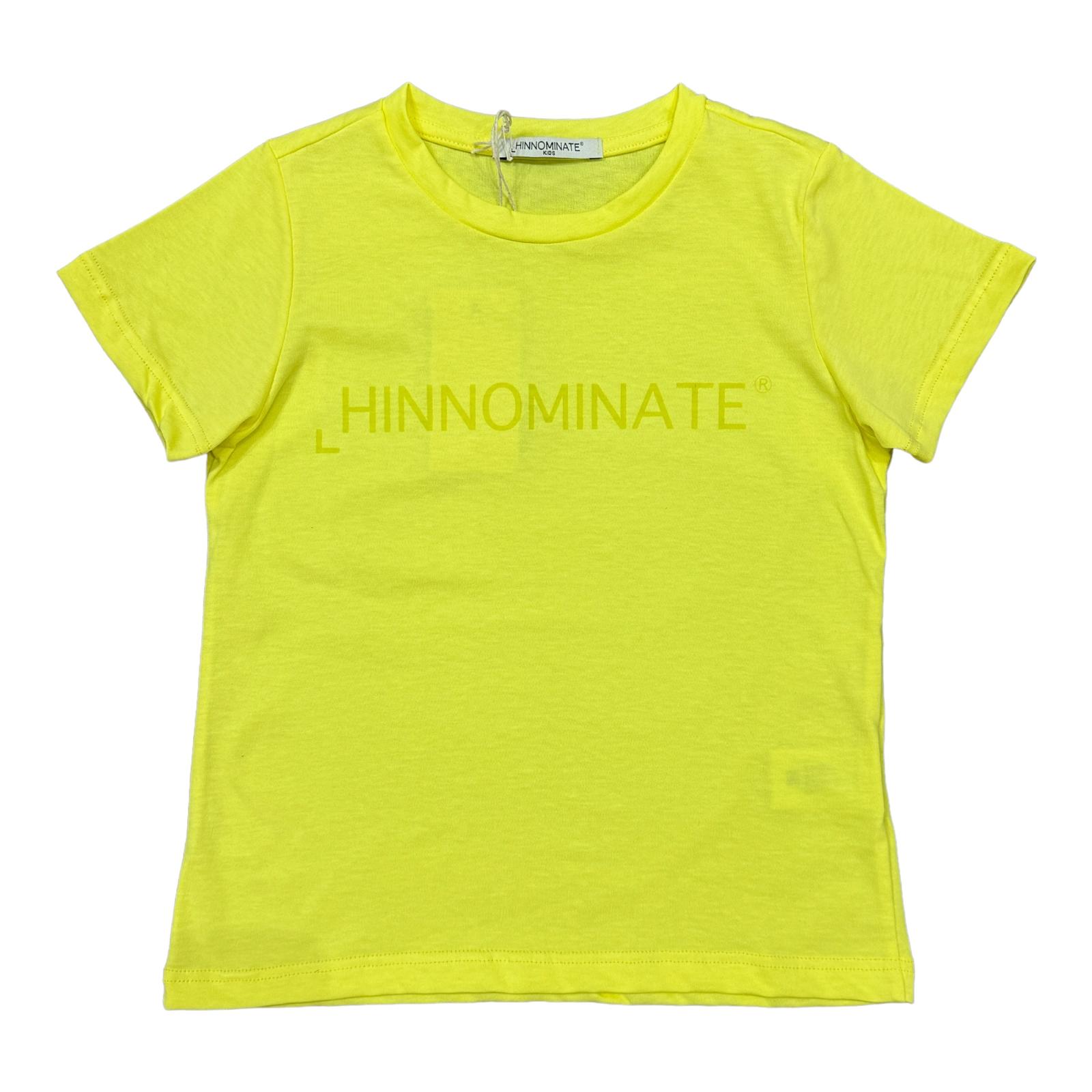 HINNOMINATE T-SHIRT BAMBINA   GIALLA