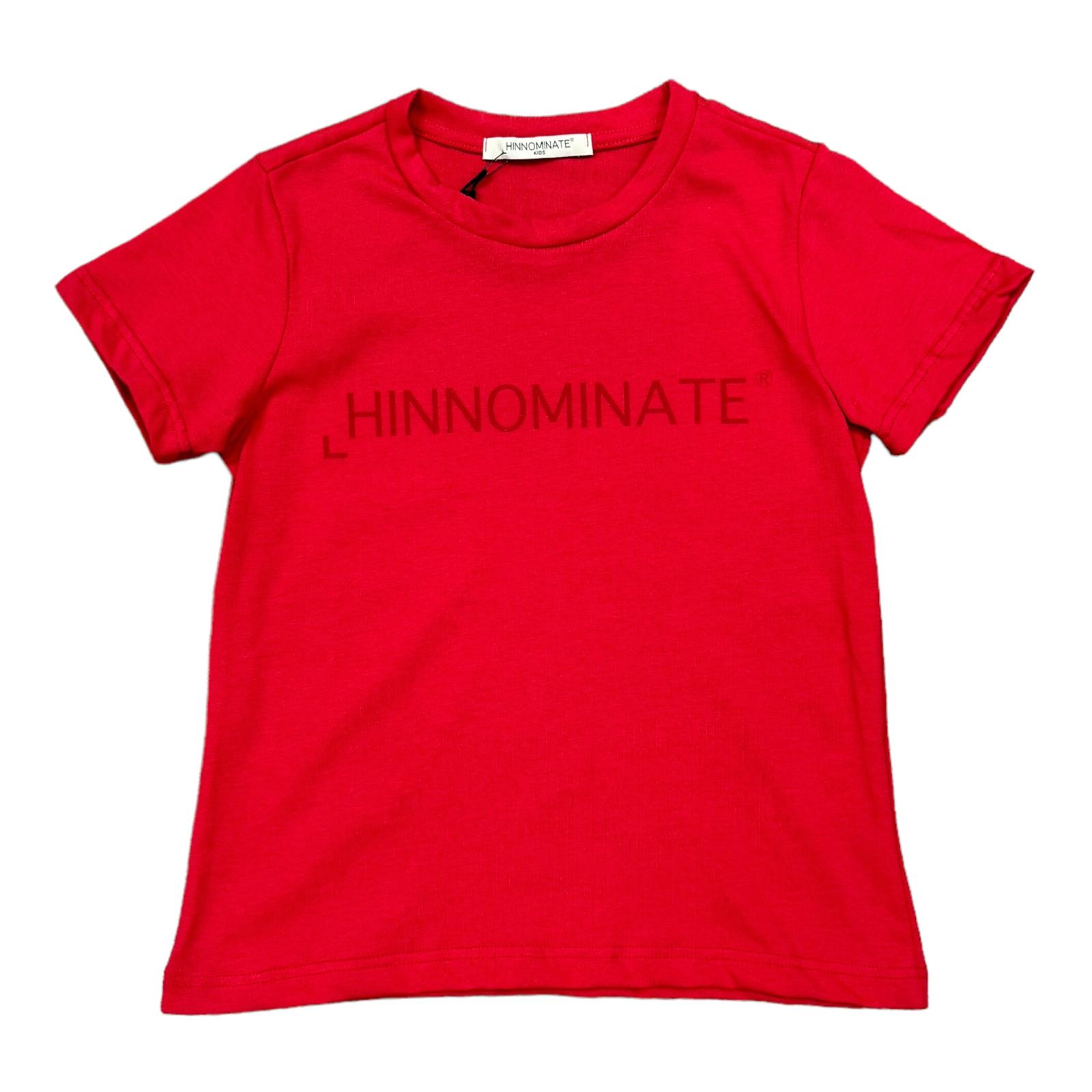 HINNOMINATE T-SHIRT BAMBINA  ROSSA