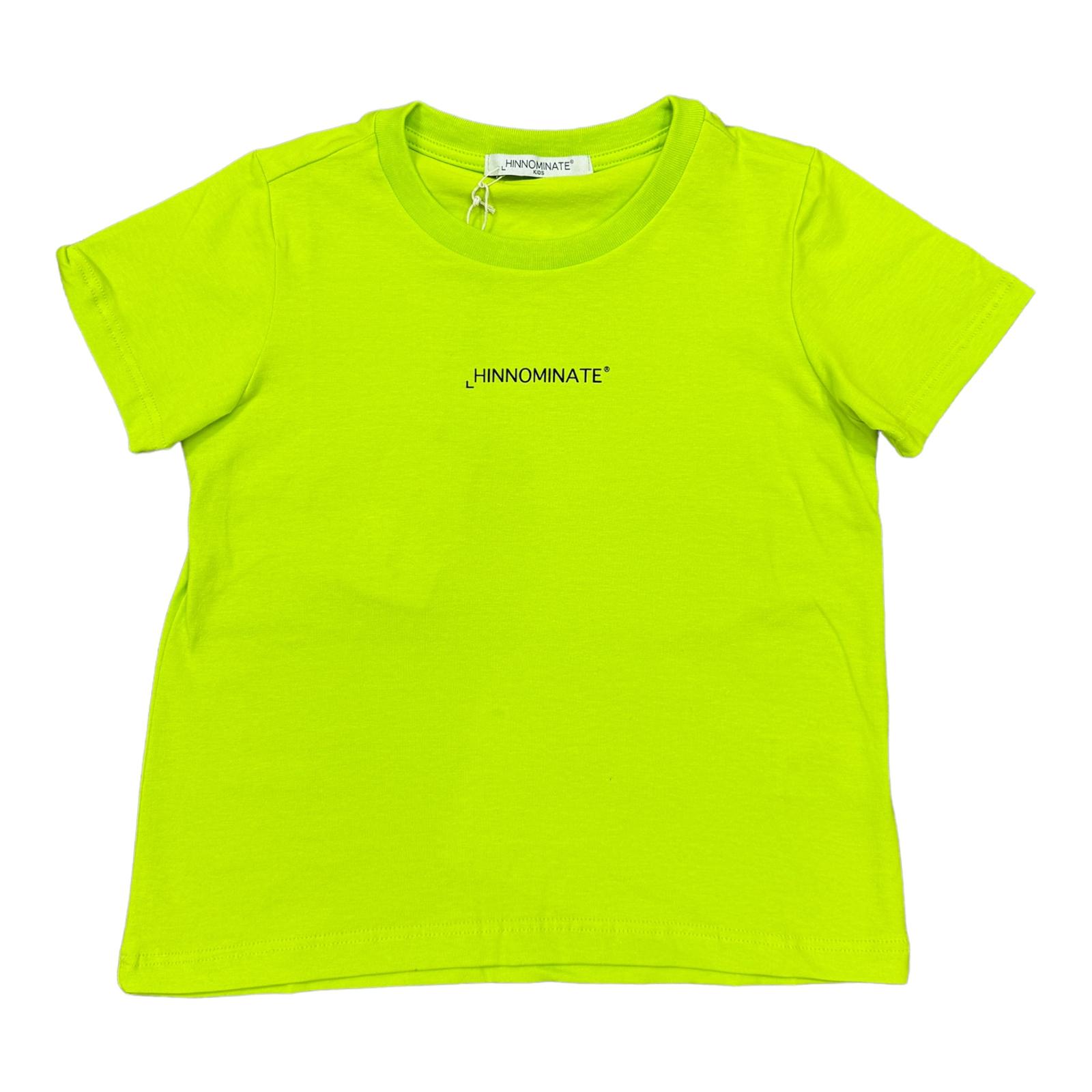 HINNOMINATE T-SHIRT BAMBINA LIME