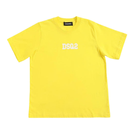 DSQUARED2 T-SHIRT  GIALLA